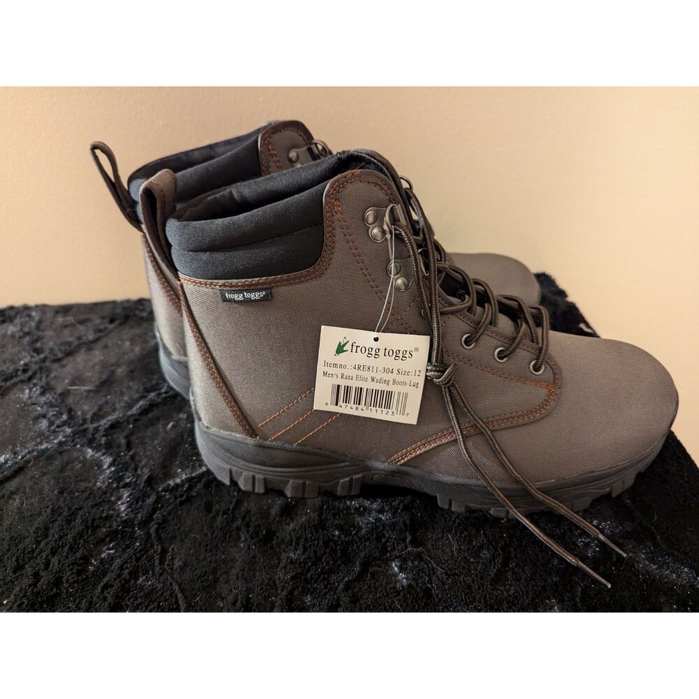 Frogg Toggs Men's Rana Elite Wading Boots in Lugged, Size 12